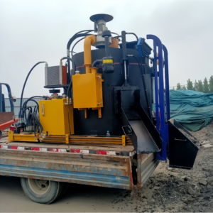Truck-mounted RZS-1500F asphalt hot recycling patching machine