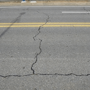longitudinal cracks